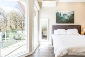 Architekturfotograf Schlafzimmer Balkon Terrasse