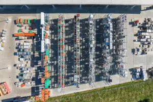 Industriefotografie Außenlager Logistik Fotograf