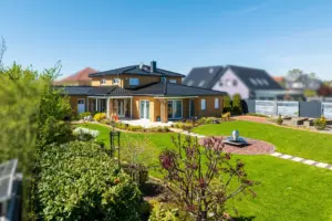 Immobilienfotografie Architektenhaus Drohne