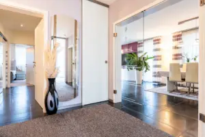 Immobilienfotografie Architektenhaus Flur