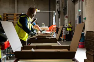 Industriefotograf VAS Linie Lagerlogistik