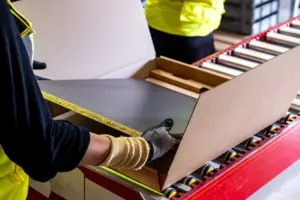 Industriefotografie Konfektionierung Verpackungsprozess